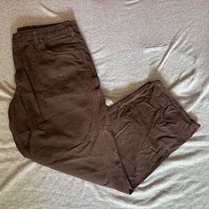 Carhartt Brown Chinos Durable Cotton Khakis